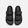 Re Recycled Leather Slide Sandals<PEDRO Sale