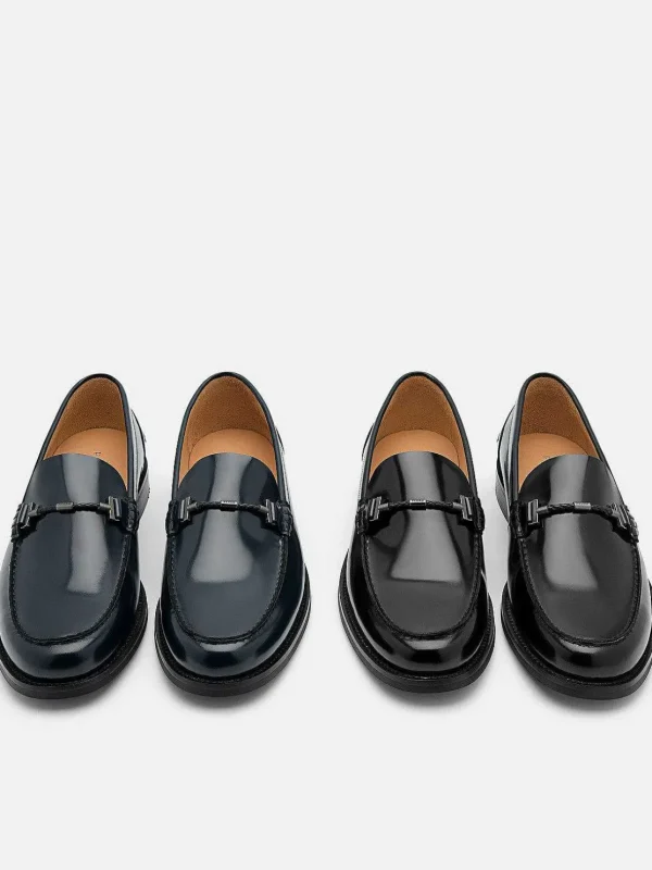 Robert Leather Horsebit Loafers<PEDRO Cheap