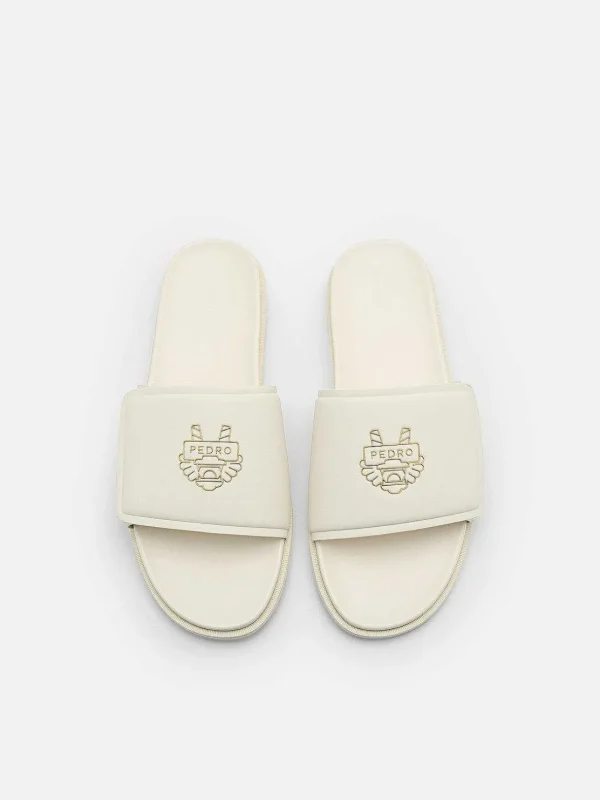 Rubber Slide Sandals<PEDRO Best Sale