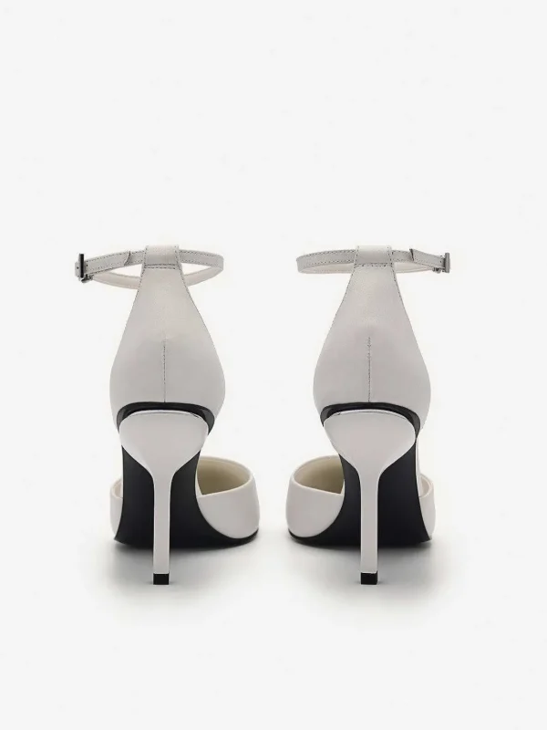 Serena Leather Heel Pumps<PEDRO Best