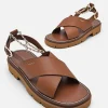 Slingback Cross Strap Sandals<PEDRO Best