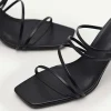strappy_heel_sandals__bla_5.webp Strappy Heel Sandals - Black<PEDRO Outlet