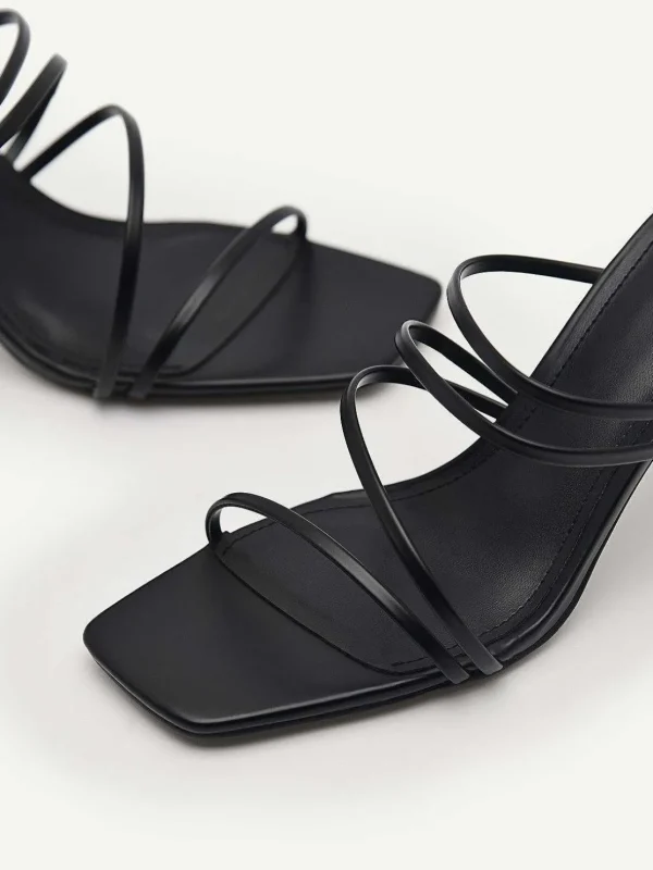 strappy_heel_sandals__bla_5.webp Strappy Heel Sandals - Black<PEDRO Outlet