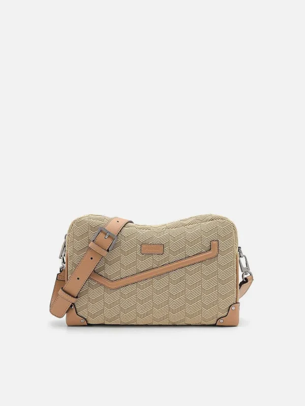taper_canvas_sling_bag_1.webp Taper Canvas Sling Bag<PEDRO New