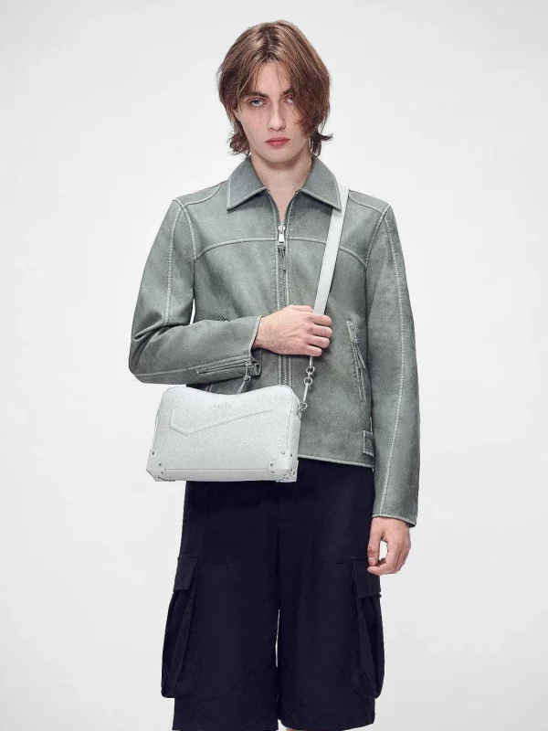 Taper Leather Sling Bag<PEDRO New
