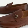 textured_leather_loafers__2.webp Textured Leather Loafers With Metal Bit<PEDRO Best
