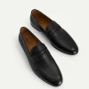 textured_leather_loafers__3-1.webp Textured Leather Loafers With Metal Bit<PEDRO Outlet