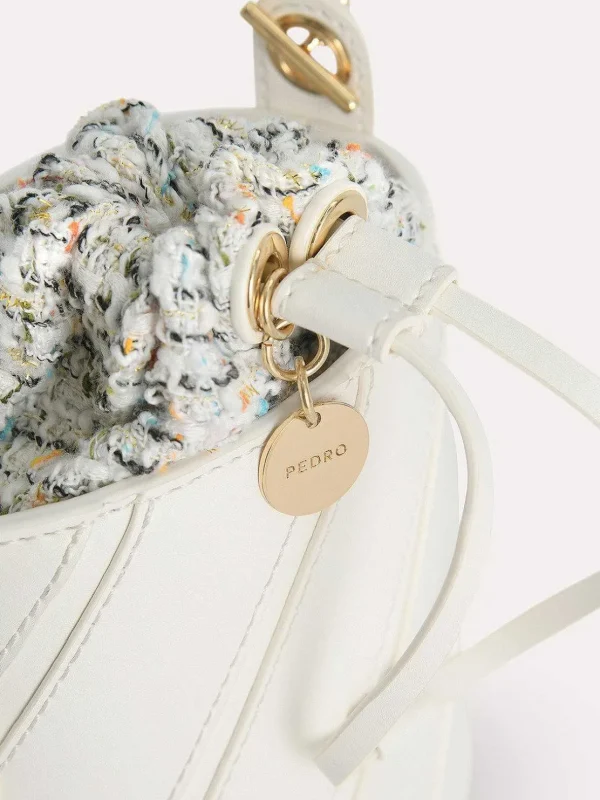 tweed_drawstring_bucket_b_4.webp Tweed Drawstring Bucket Bag<PEDRO Flash Sale