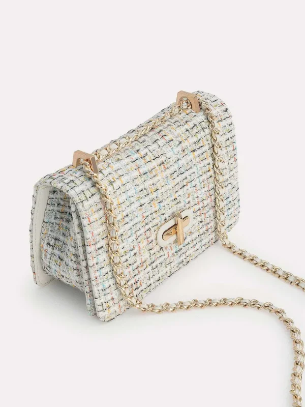 tweed_shoulder_bag_1.webp Tweed Shoulder Bag<PEDRO Clearance