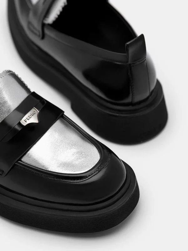 Wanda Leather Loafers<PEDRO Discount