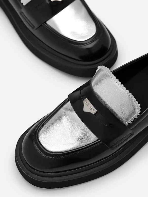 Wanda Leather Loafers<PEDRO Discount