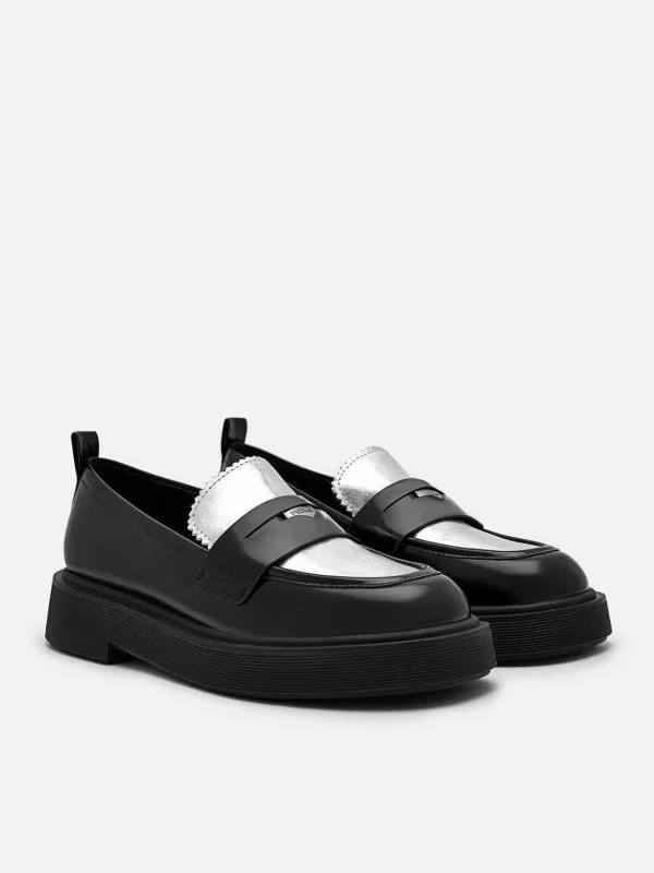 Wanda Leather Loafers<PEDRO Discount