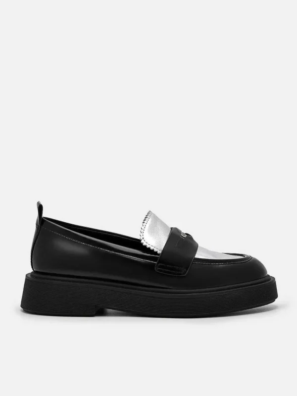 Wanda Leather Loafers<PEDRO Discount