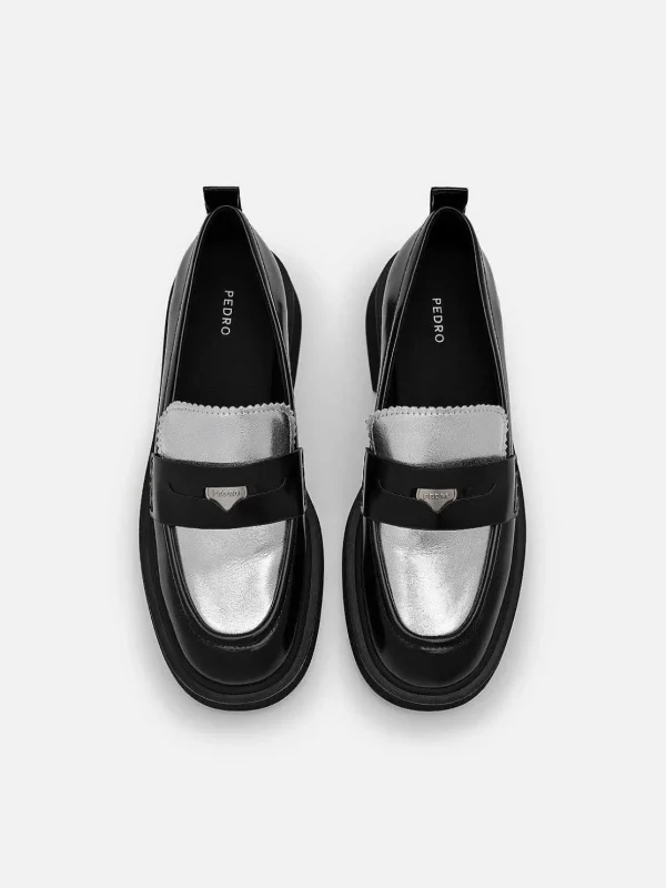 Wanda Leather Loafers<PEDRO Discount