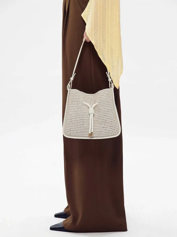 Yasmin Fabric Bucket Bag<PEDRO New