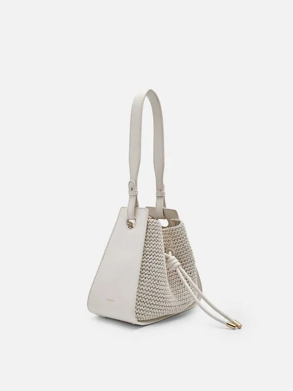 Yasmin Fabric Bucket Bag<PEDRO New