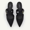 Yasmin Leather Heel Mules<PEDRO Discount