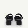 Yasmin Leather Heel Mules<PEDRO Discount